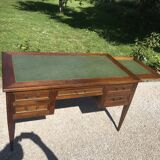 Louis XVI style desk in walnut period 1950