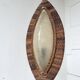 Lampadaire bronze et corde 1970