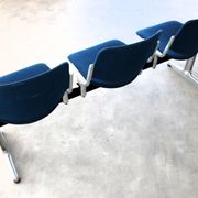 Vintage bench | waiting room bench | 1970s | Castelli