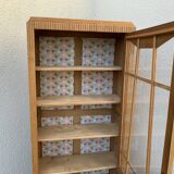 Parisian wardrobe glazed art deco 1920 raw wood