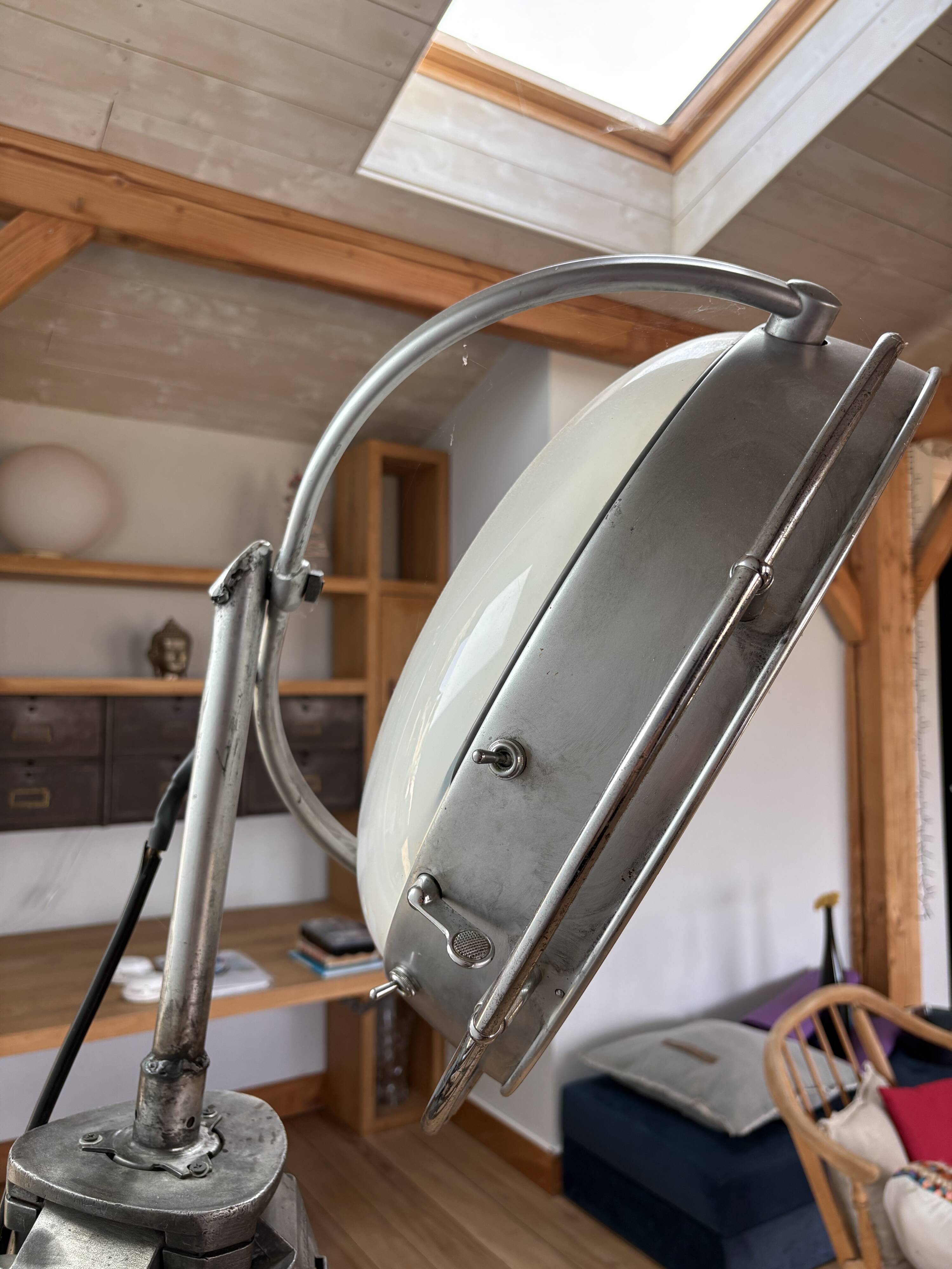 Vintage industrial floor lamp