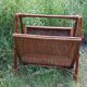 Bamboo and canning magazine holder