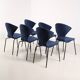 6 vintage Burov Dangles Defrance chairs £950