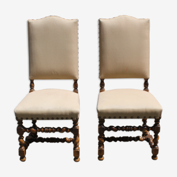 Pair of Louis XIII chairs