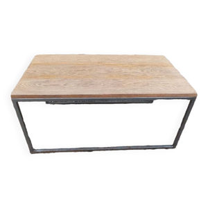 table basse salon bois