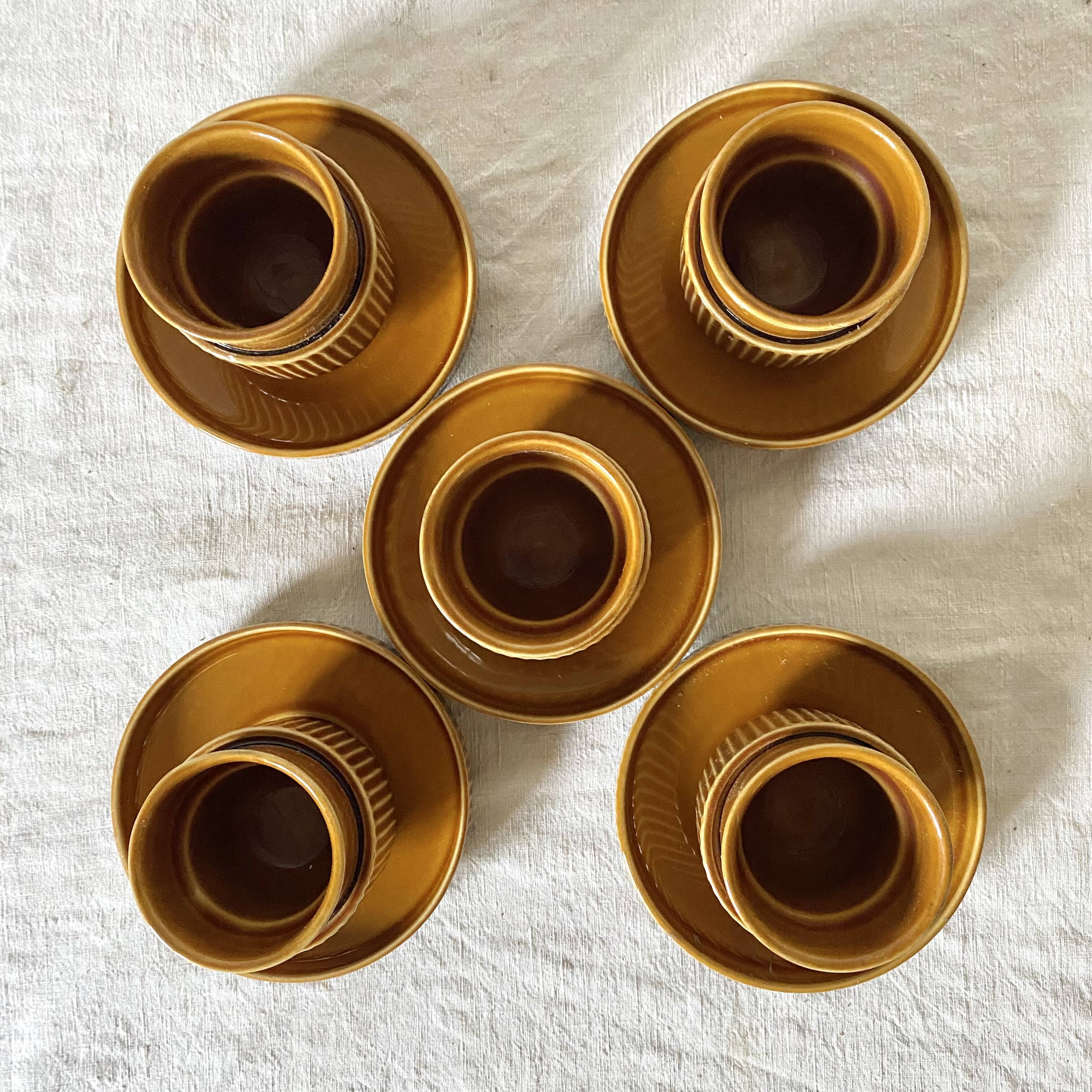 Tognana curved coffee cups - Italy