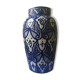 Large blue vase in Moroccan ceramic from Safi