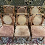 Set of 6 Louis XVI style chairs