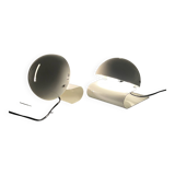 Pair of 'Bugia' Lamps by Giuseppe Cormio iGuzzini - Adjustable Space Age Italian Lights 1970s