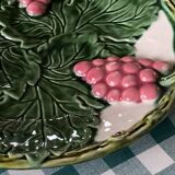 Plat de service barbotine