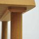 Square oak coffee table, 1960s