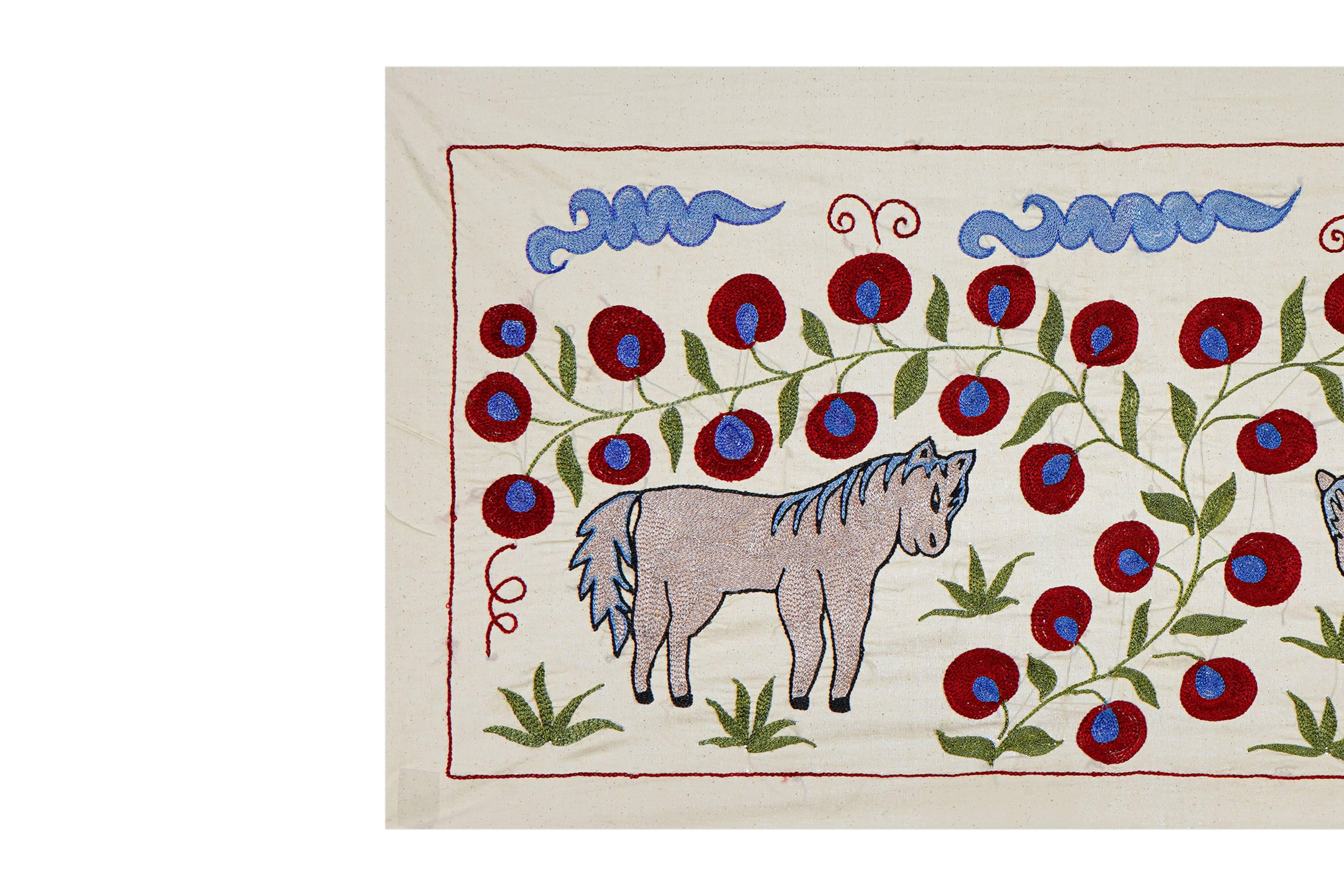 Vintage Turkish rug, hand-knotted, 50x92cm.