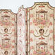 Louis XVI style screen printed canvas