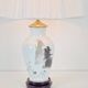 Japanese Table Lamp by Haruo Momoki for Franklin Porcelain, 1980s