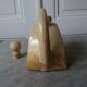 Modernist teapot art deco in stoneware