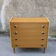 Vintage chest of drawers with 4 drawers, 1970.