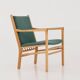 Beech armchair, Danish design, 1970s, designer: Erik Ole Jørgensen, manufacture: Tarm Stole & Møbelf