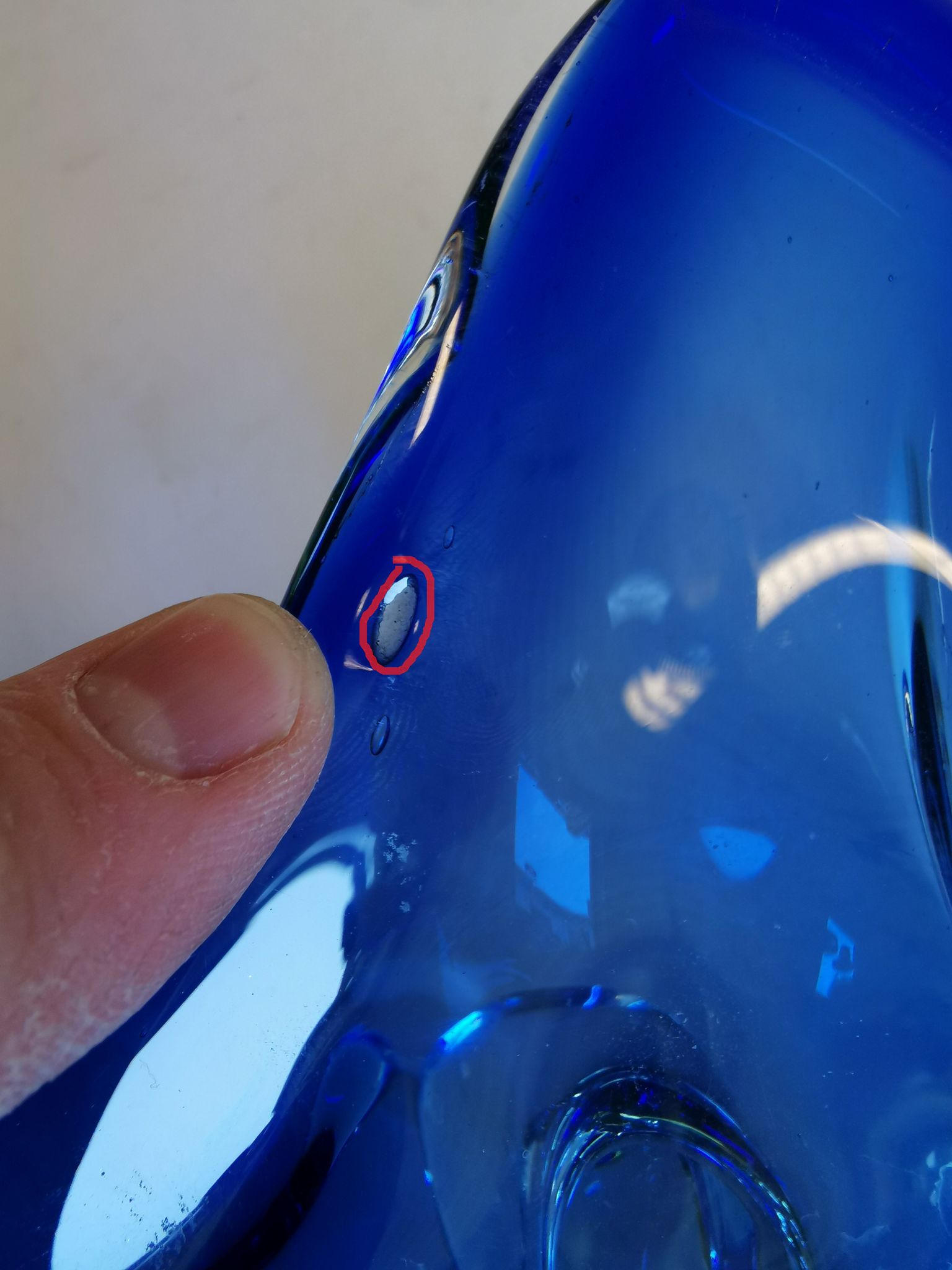 Murano glass bowl from Italy