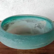 Gino Genedese (1907-1973) Murano glass bowl vase