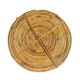 Rattan & Brass Tray | Pocket Tray | | Italy 1970s