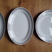 3 antique serving dishes