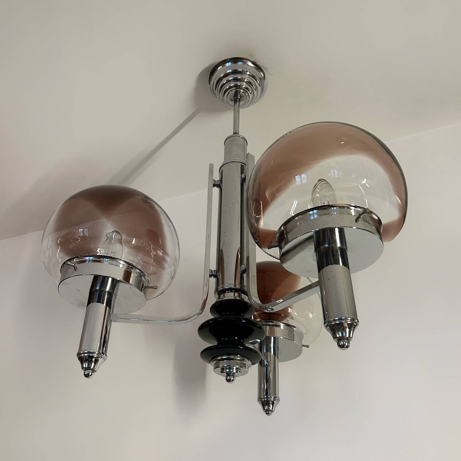 Italian design chandelier from the 70s Murano