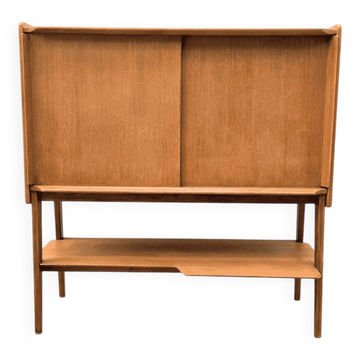 Buffet de Roger Landault pour ABC en chêne, France 1950