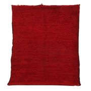 Red Vintage Moroccan Rug 180 x 230 cm, Berber Wool Rug, Handmade Boho Rug