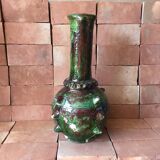 TAMEGROUTE POTTERY VASE IN GLAZED TERRACOTTA
