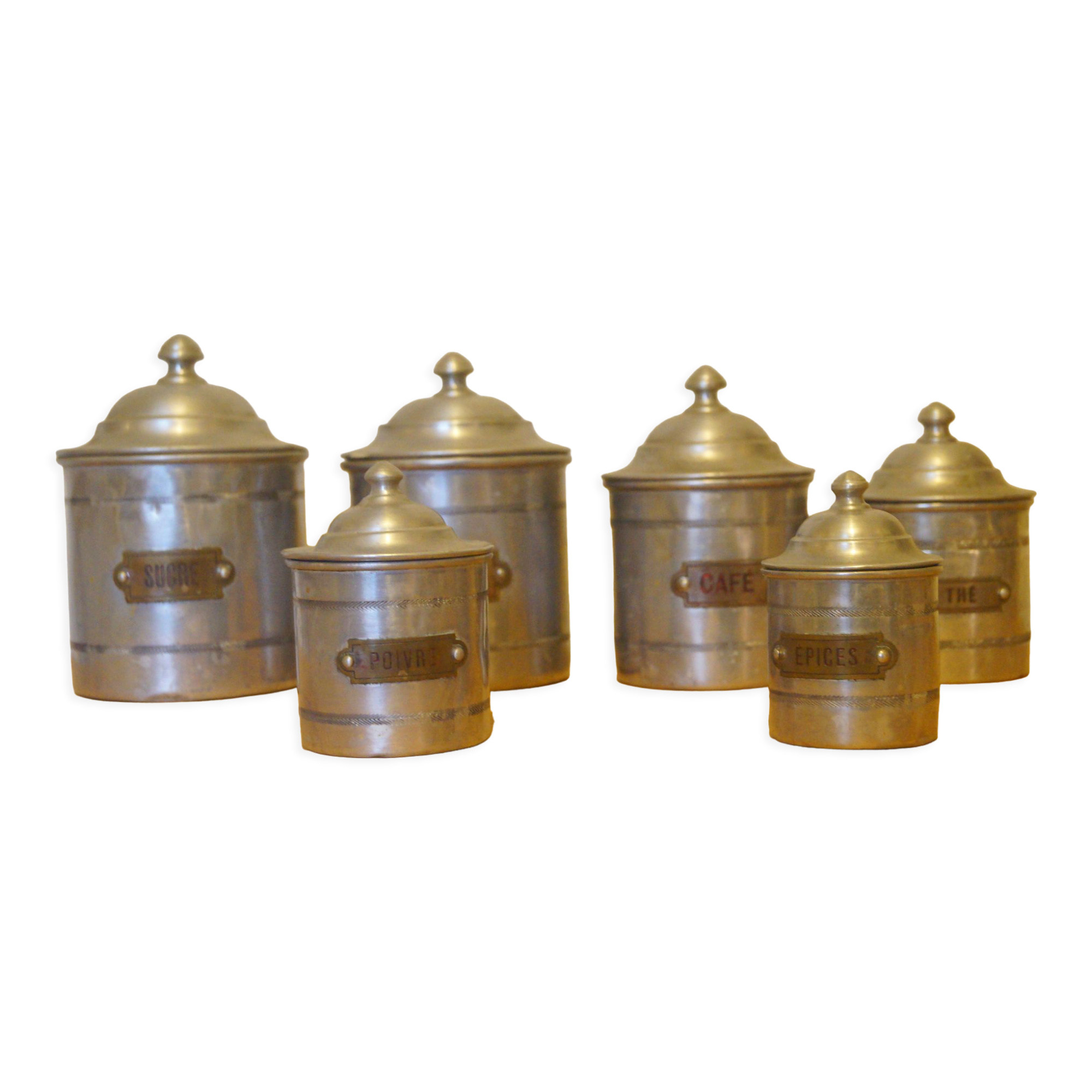 Lot pot à épices 1940