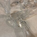 8 flûtes à champagne BACCARAT