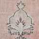 7x10 Large Pink & Beige Madallion Pattern Turkish Rug, 209x305Cm