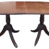 Victorian style English oval table
