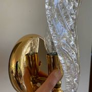 Pair of Murano wall lights