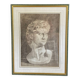 Pencil drawing of a bust
