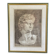 Pencil drawing of a bust