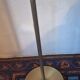 Walter von Nessen brass swivel-arm floor lamp with uplight, 1960s