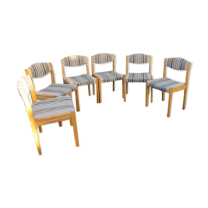 lot de 6 chaises scandinaves