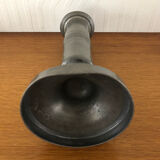 Antique pewter candle holder