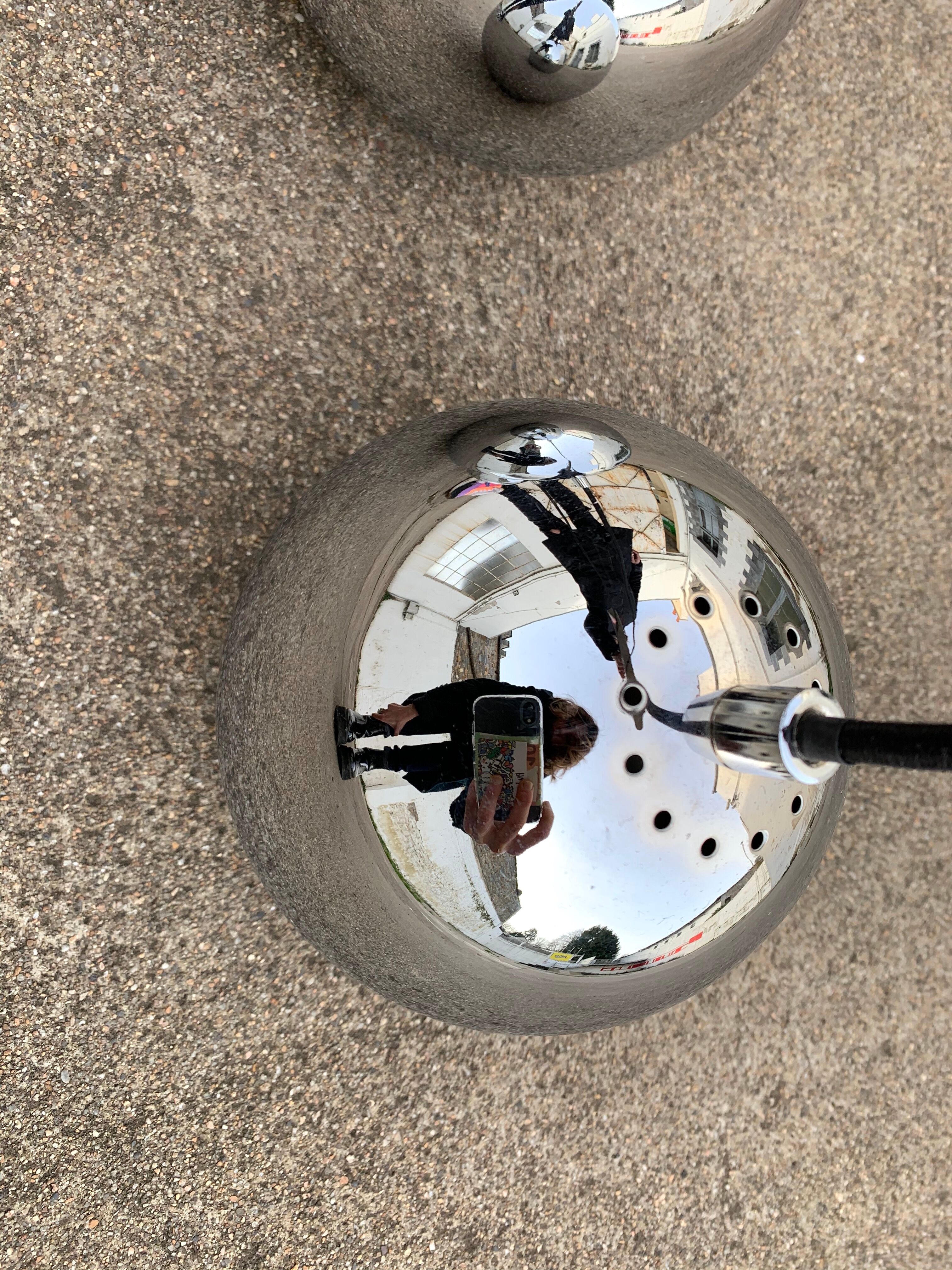 3-ball chrome hanging lamp