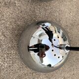 3-ball chrome hanging lamp