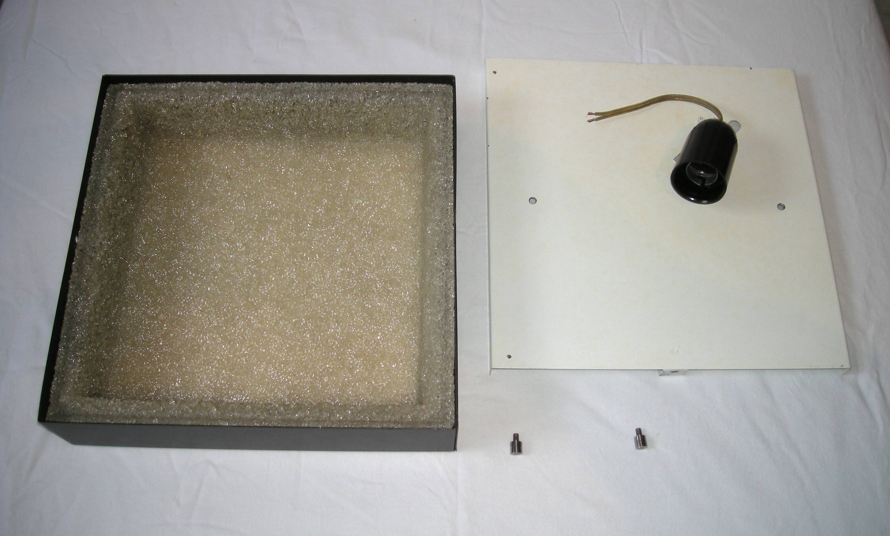 Bauhaus style ceiling light from the 50s - 60s