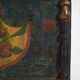 Old hand-painted mallet – Central Europe (circa 1850)