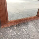 Mirror art deco solid oak - 133x97cm