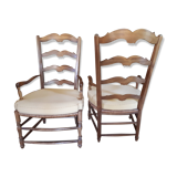 Pair of chairs Provence