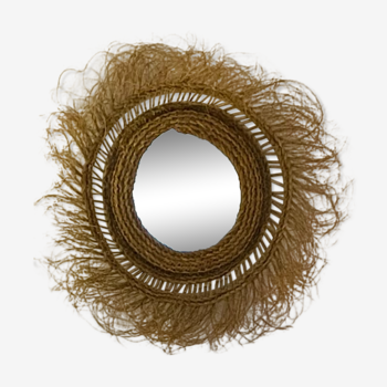 Natural fiber sun mirror