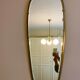 French mirror bevelled 1950 - 104x39cm
