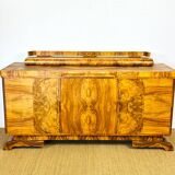 French Art Deco walnut sideboard 1930