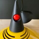 Vintage yellow pendant lamp