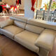 "Sillage" leather canapé/Rochebobois